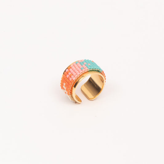 Anillo Tejido En Miyuki