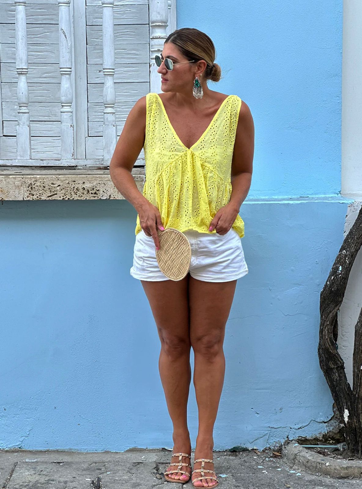 Blusa Edilma Amarilla